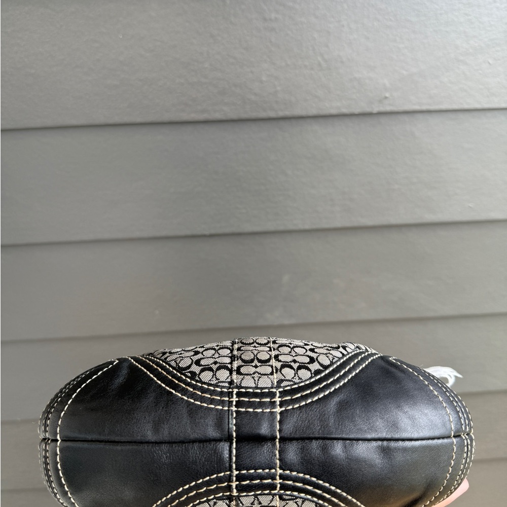 Coach Black and Gray Women's Bag - Picture 5 of 7